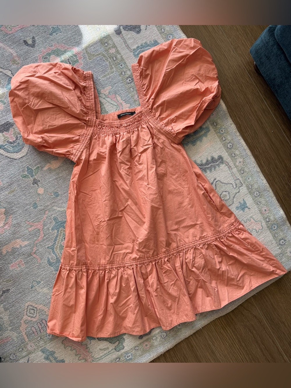 Peach Magali Pascal Babydoll Dress